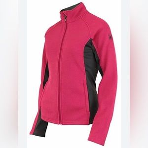 Spyder Women’s Full Zip Fleece Sweater Jacket, Size Medium, Warm!